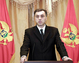 Президент Черногории Филип Вуянович